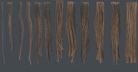 Artstation Learning How To Do Hair Cards