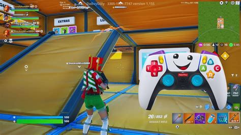 Fortnite 3v3v3v3 Go Goated🎮 Gameplay Updated Fortnite Controller