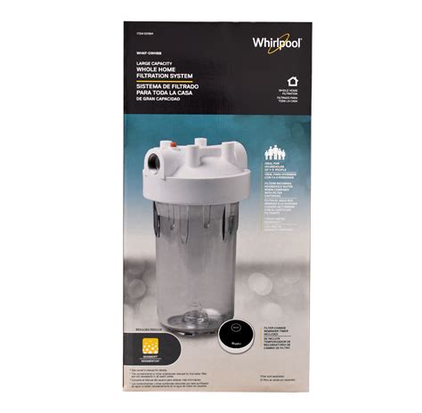 Whirlpool Whkf Dwhbb Large Capacity Household Filtration System Timer