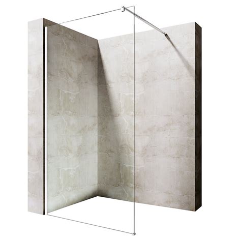 Buy Durovin Bathrooms 1000mm Walkin Shower Screen 8mm Safety Clear