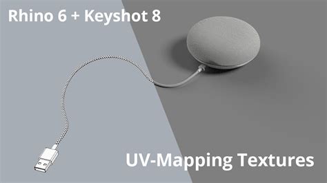 Tutorial Uv Mapping In Rhino 6 And Keyshot 8 Youtube