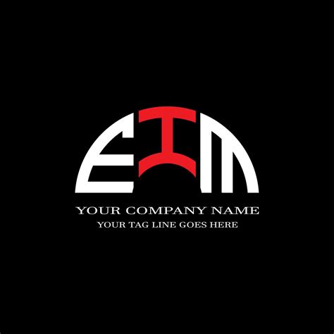 EIM letter logo creative design with vector graphic 7887770 Vector Art at Vecteezy