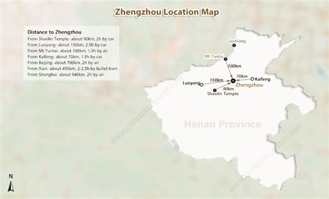 Zhengzhou Map Of China - Deeann Geraldine