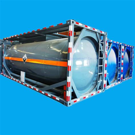 20feet 20m3 Lined PE Petrochemicals Corrosive Liquid Storage Transport