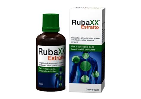 Rubaxx Estratto Integratore Per La Funzionalit Articolare Gocce Ml