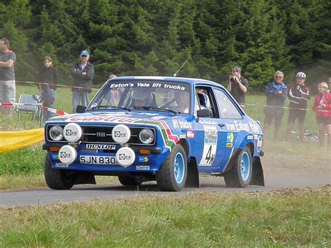 04 Ford Escort Rs 1800 Gr4 1987 Rac Rally Original Darrell Taylor Gbr B A Photo