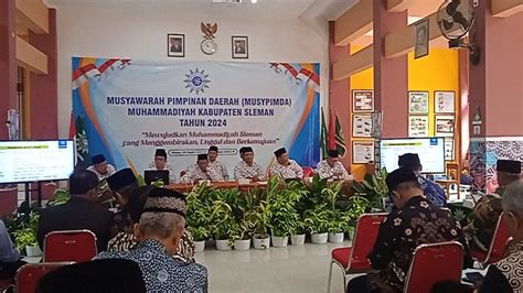 Sleman Gelaran Musypimda 2024 Pimpinan Daerah Muhammadiyah Di SD