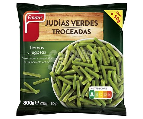 Findus Judias Verdes Redondas Troceadas Y Ultracongeladas G