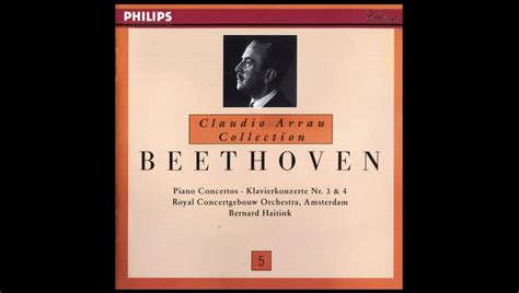 L Int Grale Des Concertos Pour Piano De Beethoven Par Arrau Et Haitink