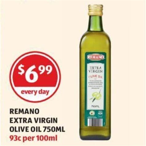 Remano Extra Virgin Olive Oil Ml Offer At Aldi