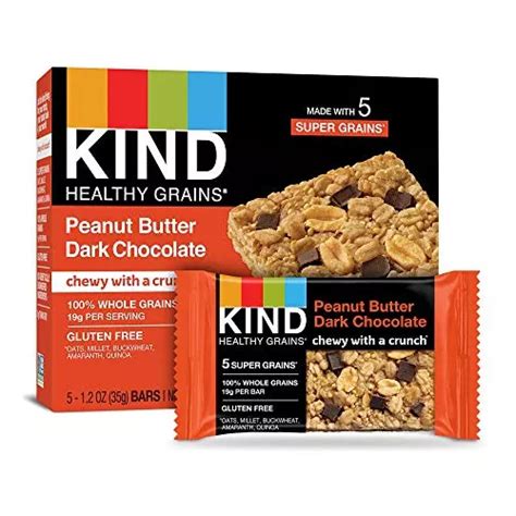 Barritas Kind Granos Saludables Cacahuate Chocolate Amargo Envío gratis