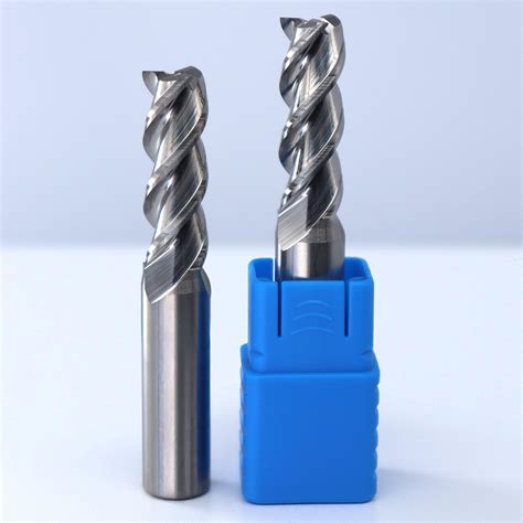 Mts Manufacture Hrc Tungsten Steel Flute High Helix Carbide Milling