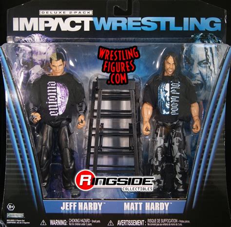 Twist Of Hate Jeff Hardy And Matt Hardy 2 Pack Ringside Exclusive Tna Impact Toy Wrestling