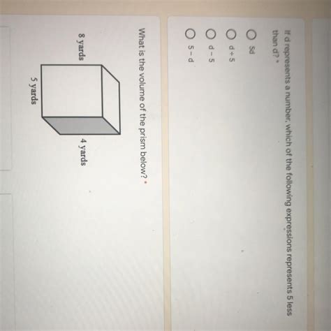 If D Represents A Number Which Of The Following Expressions Represents