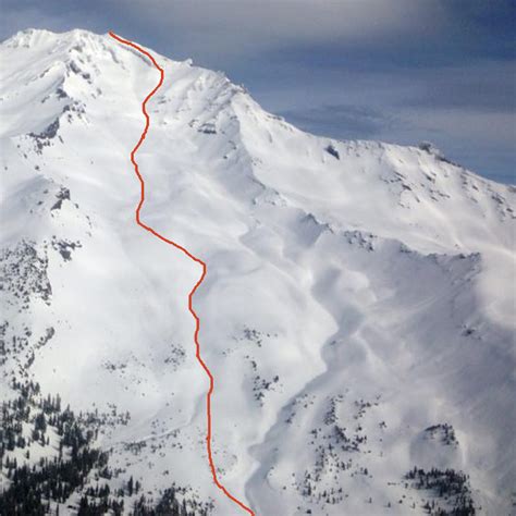 Avalanche Gulch Mount Shasta Avalanche Center