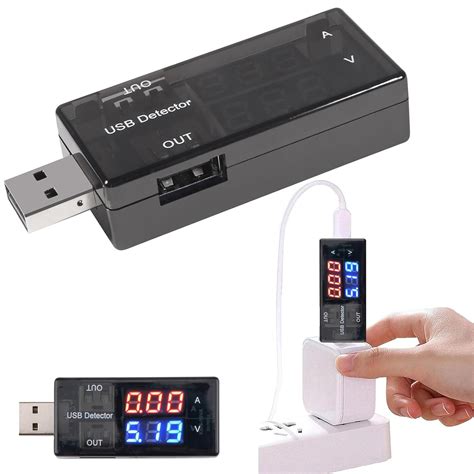 Pcs Usb Tester Usb Power Meter Usb Current Meter V A Voltage