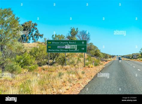 Watarrka Nome In Lingua Aborigena Indigena Del Kings Canyon Immagini E