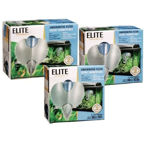 Hagen Elite Stingray Internal Filter 5 10 15 Quiet Tropical Fish Tank