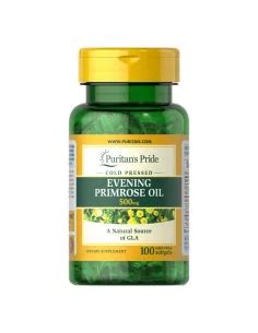 Puritan s Pride Evening Primrose Oil Olej z wiesiołka 500 mg 100 kapsułek