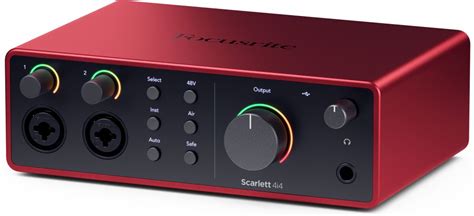 Focusrite Scarlett 4i4 4th Gen Studio Economik Pro Audio