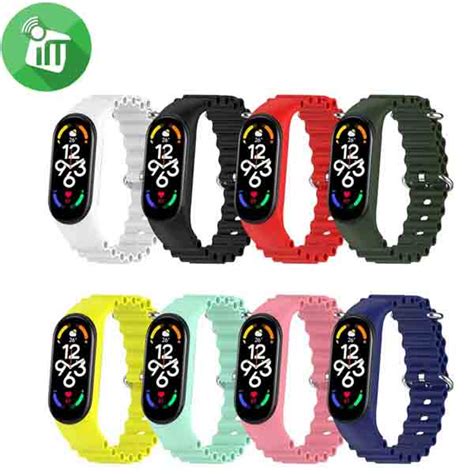 Silicone Ocean Band Case Strap Xiaomi Mi Smart Band