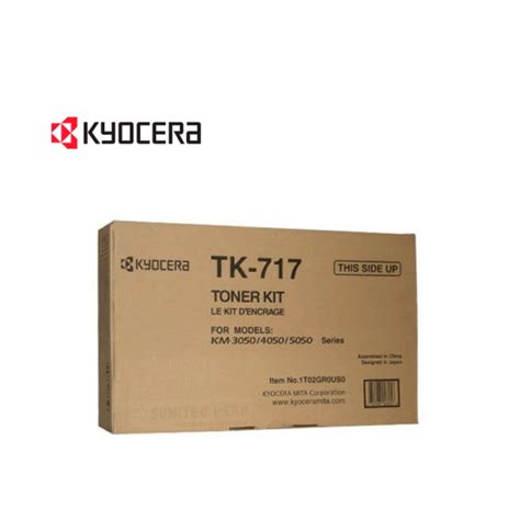 TONER KYOCERA TK 717 NEGRO KM 3050 34 000 PAGINAS Sumitec Perú