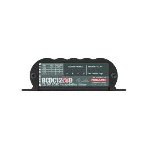 Dual Input 50a In Vehicle Dc Battery Charger Redarc