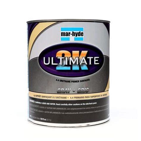 Mar Hyde 4 4 Ultimate 2K Primer Surfacer Gray 1 Gallon 05563