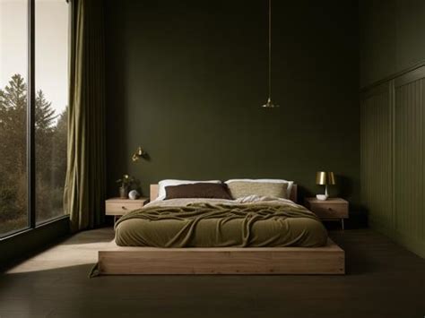 Dark Forest Green Bedroom Ideas Inspiration Tips