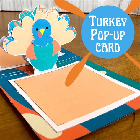 DIY Thanksgiving Pop Up Card - Single Girl's DIY