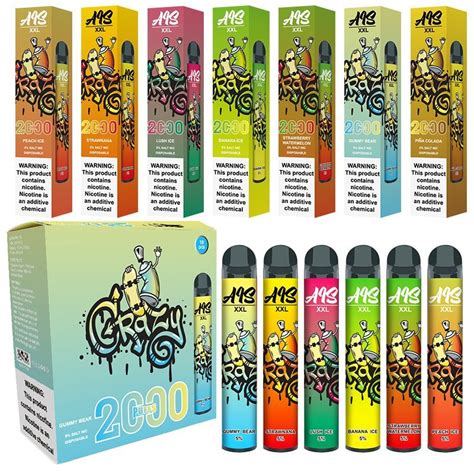 2000 Puffs Smoking Vape Bars AIS XXL 6ml 800mAh Disposable Ecig Vapes