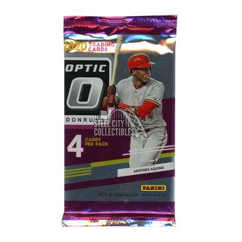 2020 Panini Donruss Optic Baseball Mega Box Pack Steel City Collectibles