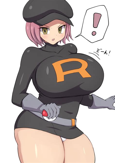 Rule 34 1girls Big Breasts Female Team Rocket Grunt Female Team