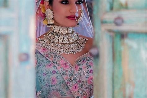 Double Dupatta Bridal Lehenga Style With One Archives MyMandap