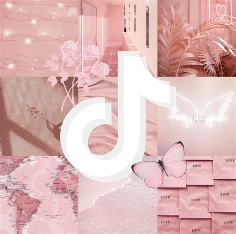 Tiktok Icon Aesthetic Pink Pastel - eyesfoolthemind