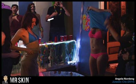 Naked Angela Nordeng In Jurassic City