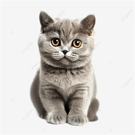 front view cat isolated  white background cat animal white cat png