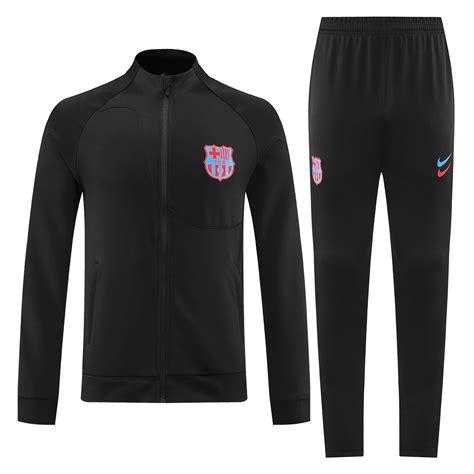 Barcelona Jacket Tracksuit Black Gogoalshop