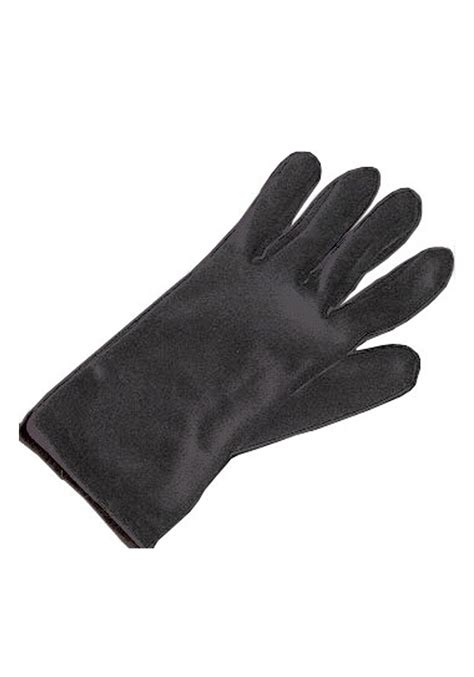 Adult Black Costume Gloves