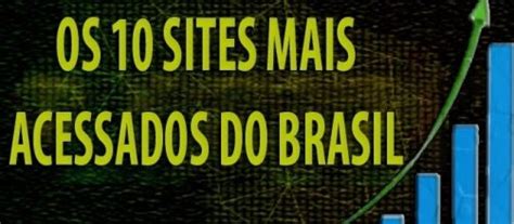 Saiba quais são os 10 sites mais visitados do Brasil