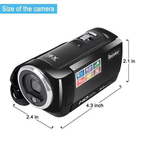 Camera Camcorders Besteker Portable Digital Video Camcorder Hd Max