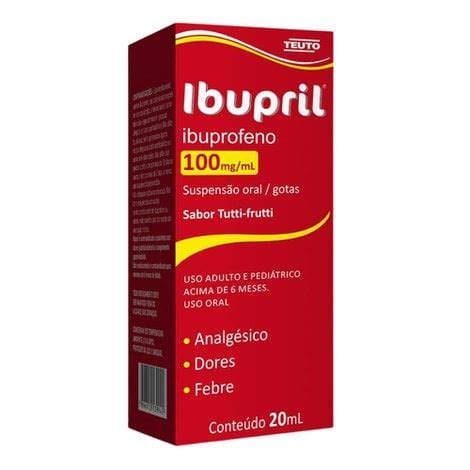 Ibupril Mg Ml Sabor Tutti Frutti Ml