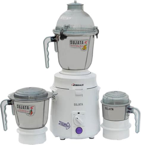 Sujata By Sujata Dynamix 900 W Mixer Grinder 3 Jars White Price In