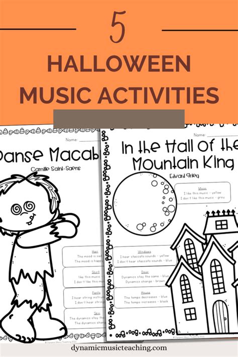 5 Halloween Music Activities - Dynamic Music Teaching