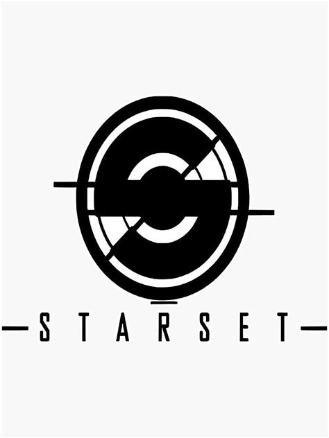 " best of starset band logo" Sticker for Sale by mshotboulte3 | Redbubble