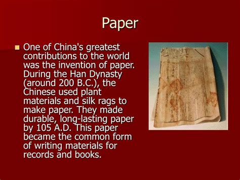 PPT - Inventions of Ancient China PowerPoint Presentation - ID:5687711