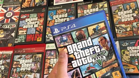 Grand Theft Auto V Unboxing Ps Youtube