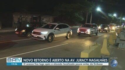 Novo retorno é aberto na Avenida Juracy Magalhães em Salvador entenda