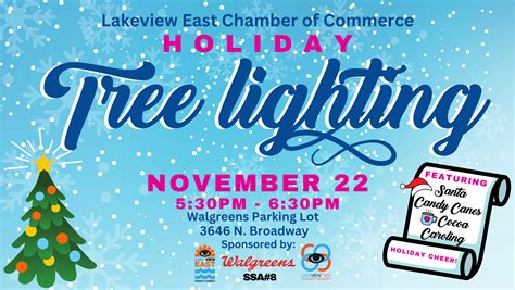 2023 Holiday Tree Lighting in Lakeview East – Lakeview East Chamber of Commerce