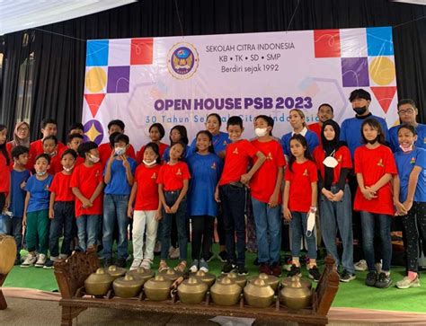 Rayakan Hari Jadi Ke 30 Tahun Sekolah Citra Indonesia Gelar Open House